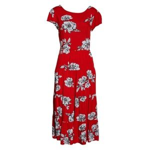 Free People Rita Tiered Midi Dress